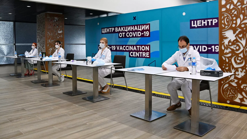В Лужниках открылся новый центр вакцинации от коронавируса