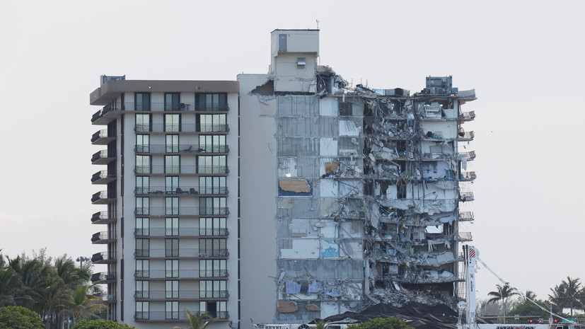 Число погибших при обрушении дома во Флориде возросло до 60