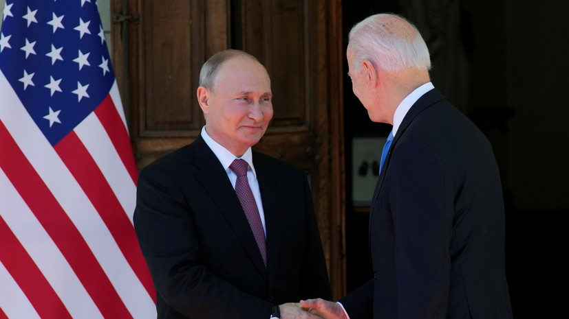 Белый дом сообщил о телефонных переговорах Байдена и Путина