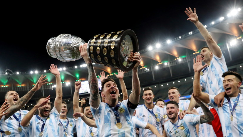 Месси выиграл первый трофей в сборной Аргентины