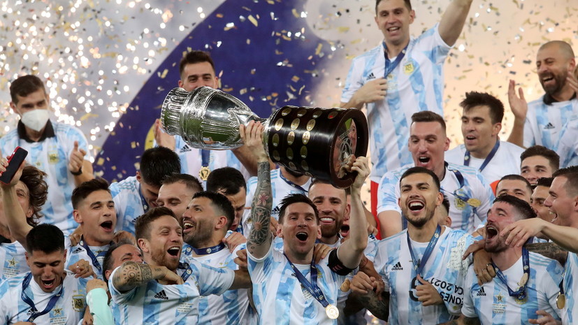 Аргентина сравнялась с Уругваем по количеству выигранных Кубков Америки