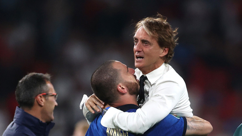 Губерниев назвал Манчини гением после победы Италии на Евро-2020