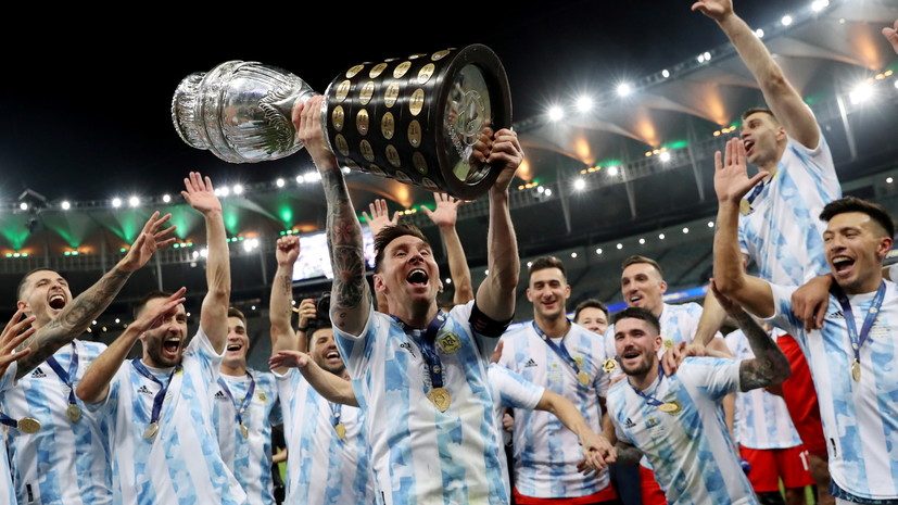 Месси посвятил победу в Кубке Америки всем аргентинцам и Марадоне