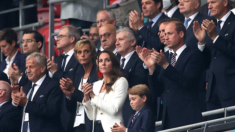Принц Уильям поддержал сборную Англии после проигрыша в финале Евро-2020