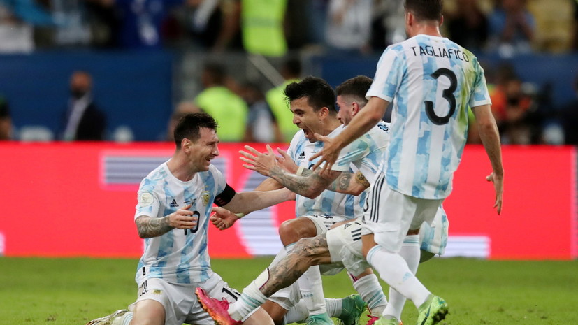 Источник: Аргентина и Италия могут встретиться в матче континентальных чемпионов