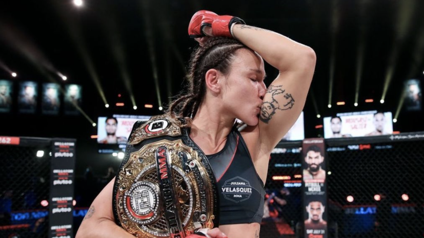 Веласкес защитила титул чемпионки Bellator в наилегчайшем весе