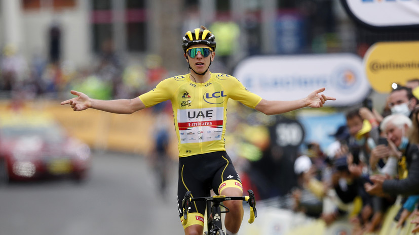 Словенский велогонщик Погачар выиграл «Тур де Франс» 2021 года