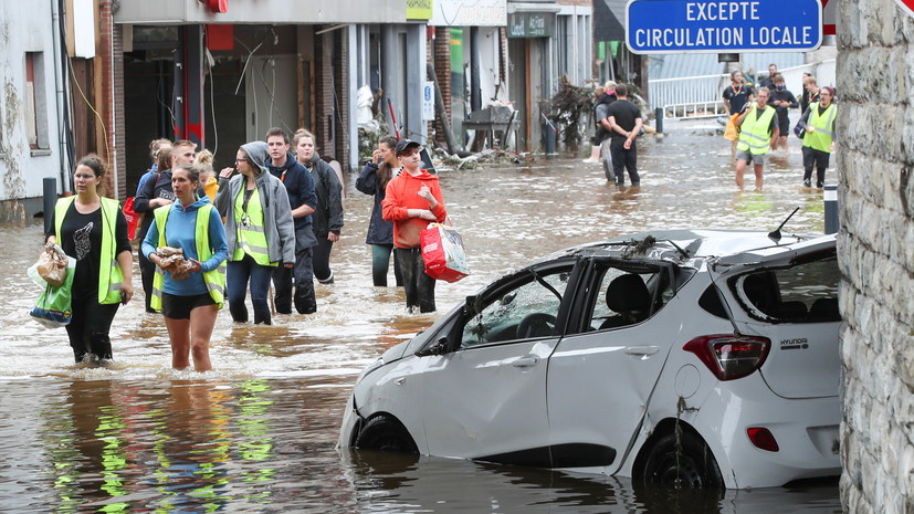 Путин выразил соболезнования королю Бельгии из-за последствий наводнений