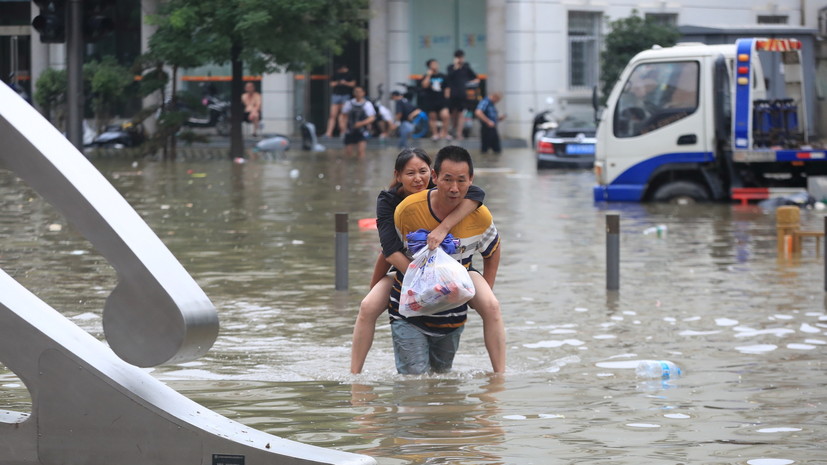Число погибших в результате наводнения в Китае возросло до 25