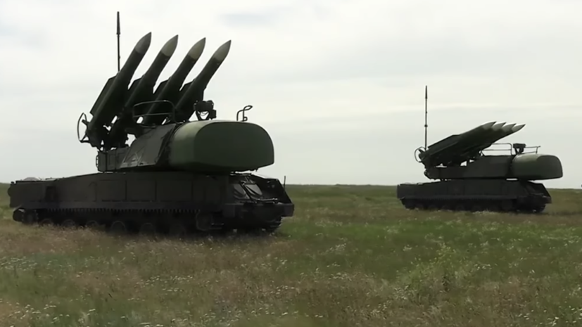 Украинские военные провели учения «Буков» у границ с Крымом