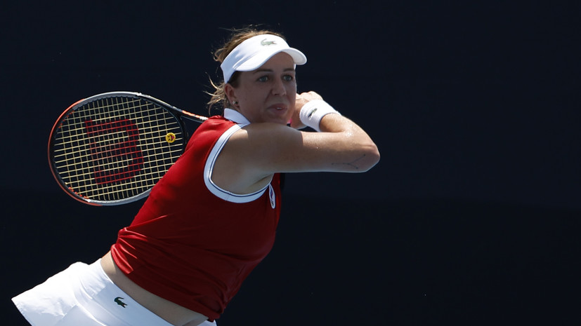 Павлюченкова отреагировала на выход во второй круг теннисного турнира на ОИ в Токио