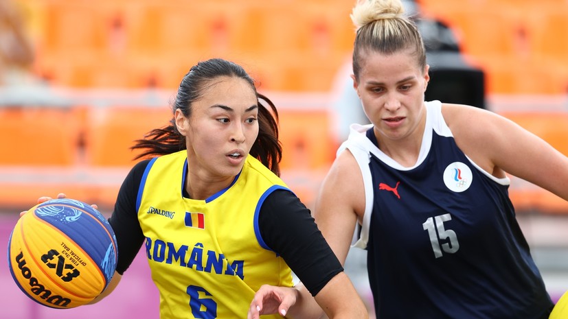 Россия победила Румынию на женском турнире по баскетболу 3×3 на ОИ в Токио