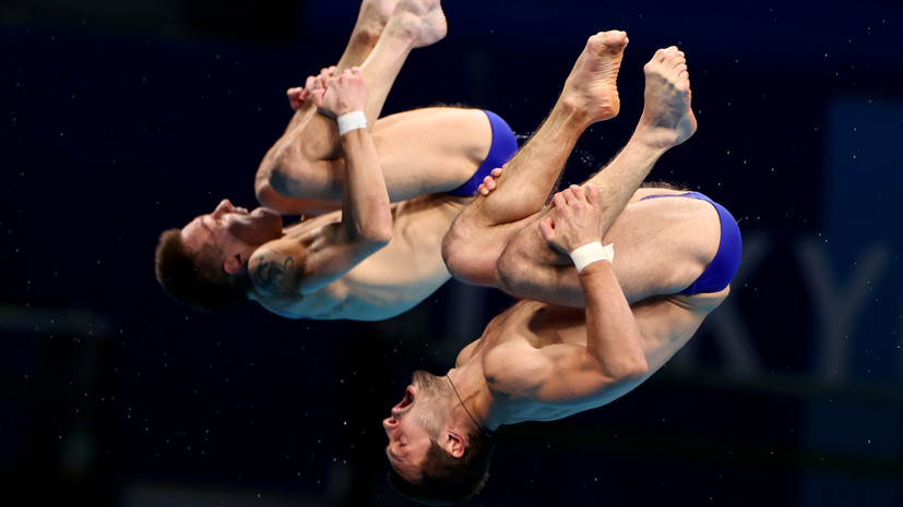 Россияне Бондарь и Минибаев завоевали бронзу в прыжках в воду на Олимпиаде