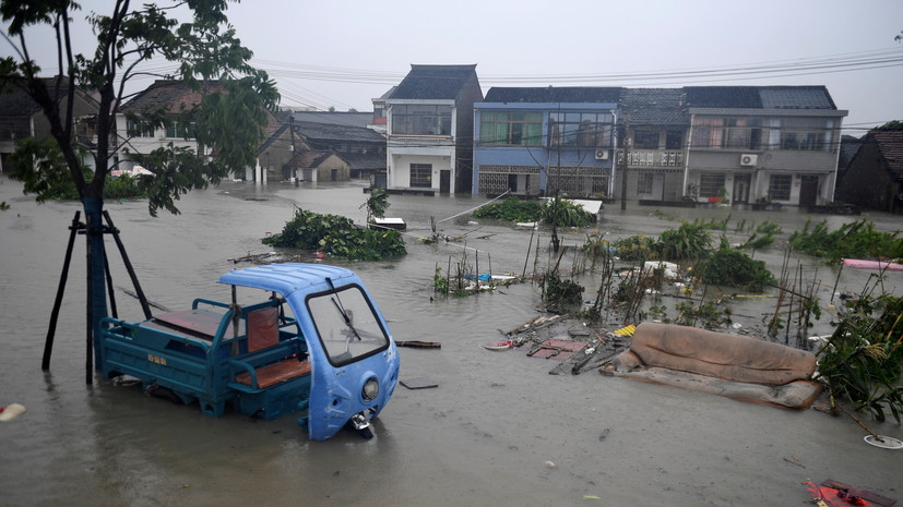 Число погибших из-за наводнения в Китае возросло до 69