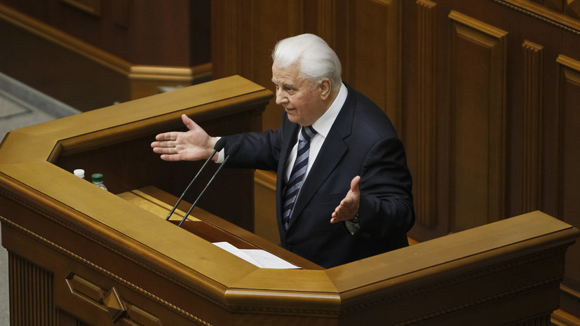 Секретарь рассказала о состоянии первого президента Украины Кравчука