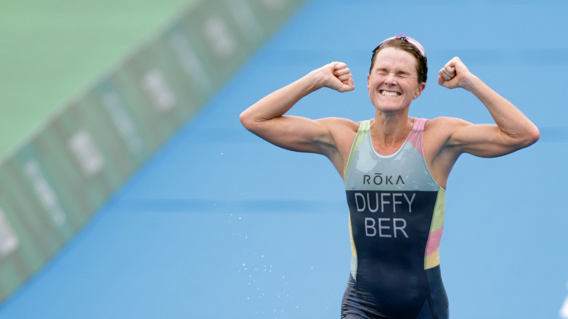 Триатлонистка Даффи завоевала первое в истории Бермудских островов золото ОИ
