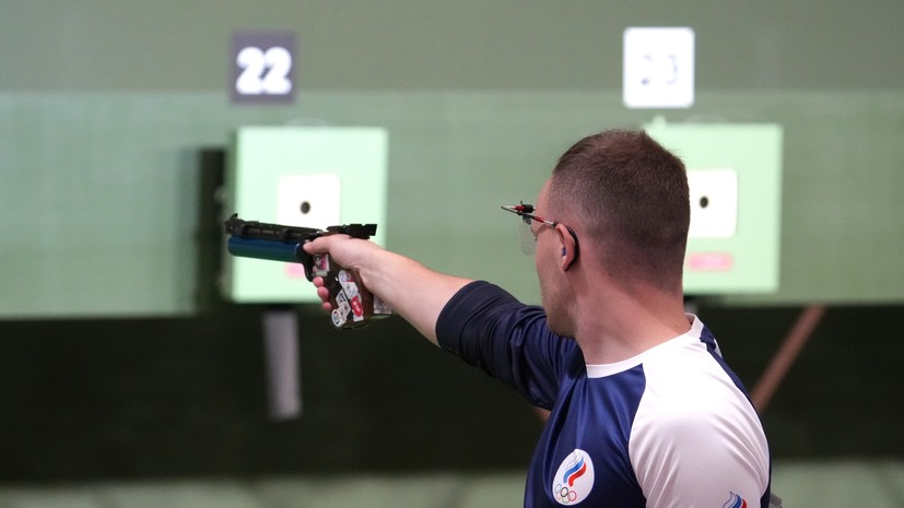 Россия вышла в финал олимпийского турнира в миксте по стрельбе из пневматического пистолета
