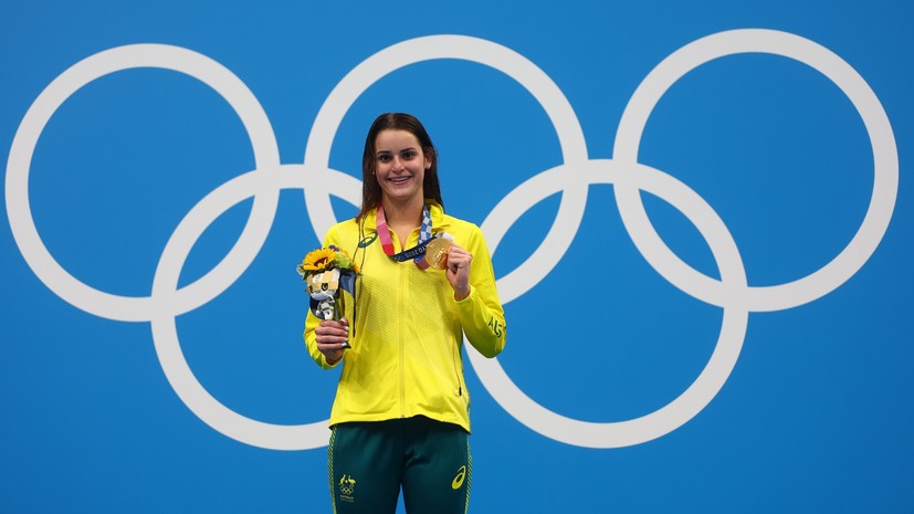 Пловчиха Маккиоун с олимпийским рекордом победила на дистанции 100 м на спине