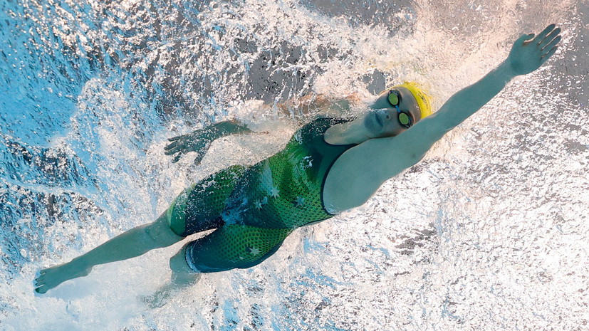Австралийка Титмус с олимпийским рекордом выиграла золото ОИ на дистанции 200 м кролем