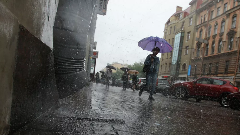 В Петербурге 28 июля ожидается гроза с дождём