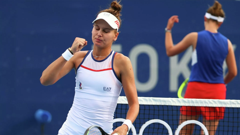 Теннисистки Веснина и Кудерметова не смогли выйти в финал парного разряда ОИ в Токио