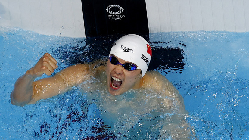 Китайский пловец Шунь Ван победил на Олимпиаде на дистанции 200 м комплексом