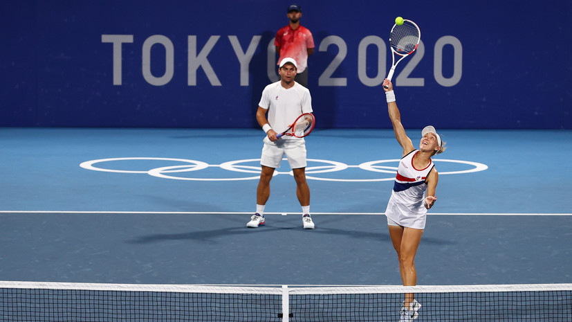 Веснина отреагировала на выход в финал теннисного микста на ОИ в Токио