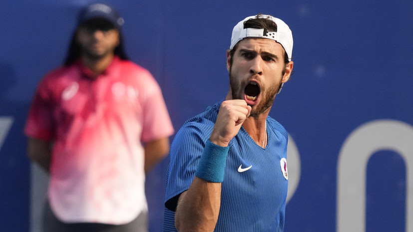 Хачанов — о выходе в финал ОИ: это мечта детства