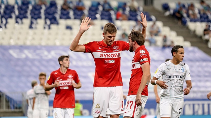 Витория прокомментировал победу «Спартака» над «Крыльями Советов» в РПЛ