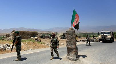 Бойцы афганской национальной армии в провинции Лагман, расположенной в восточной части республики