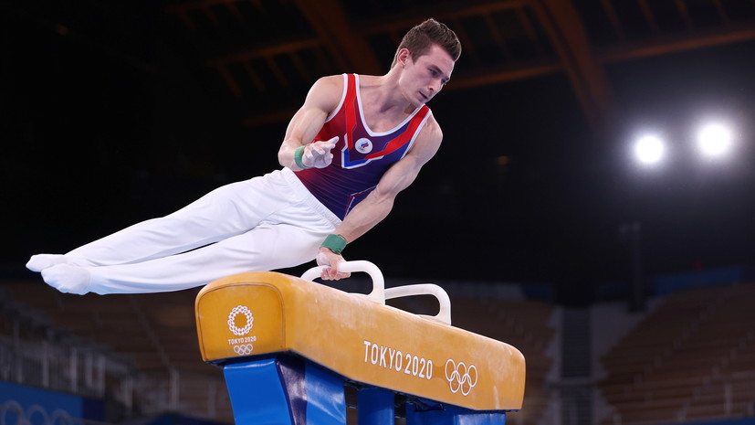 Гимнаст Белявский стал четвёртым в упражнениях на коне на Олимпиаде