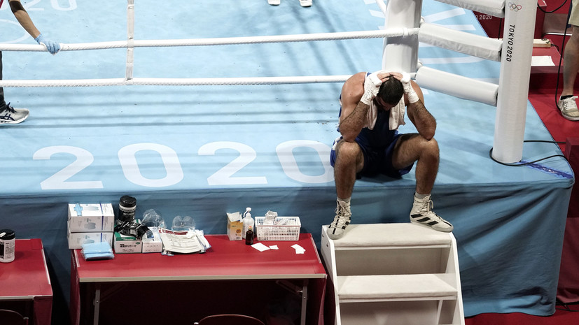 Французского боксёра Алиева дисквалифицировали за протест на ринге на ОИ