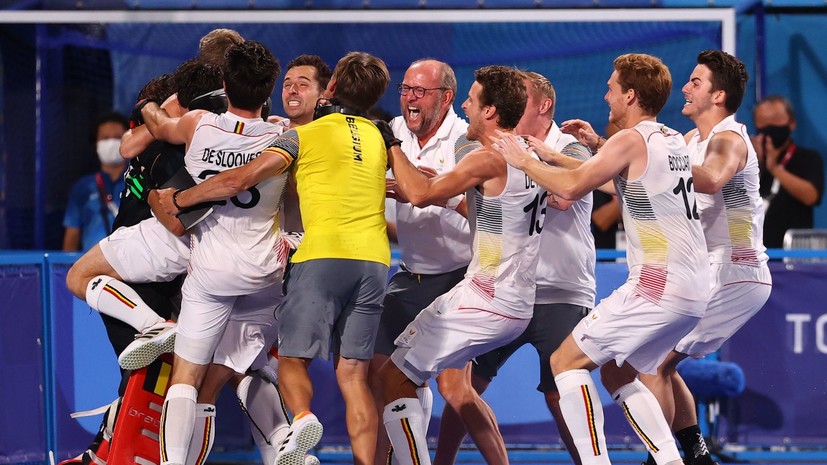 Бельгийцы стали олимпийскими чемпионами по хоккею на траве