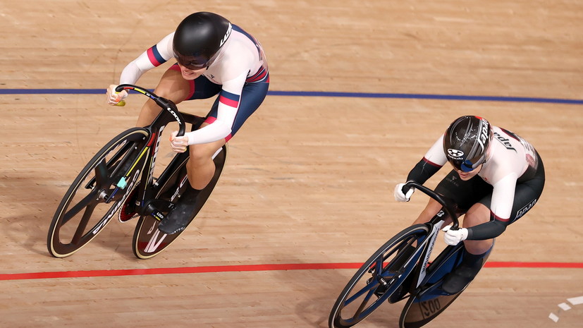 Российская велогонщица Войнова уступила в 1/8 финала ОИ в спринте