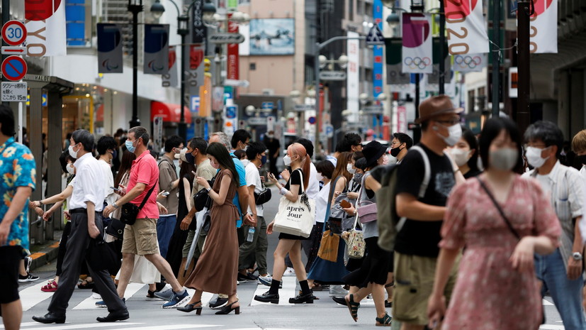 В Японии за сутки выявили 15 753 случая коронавируса
