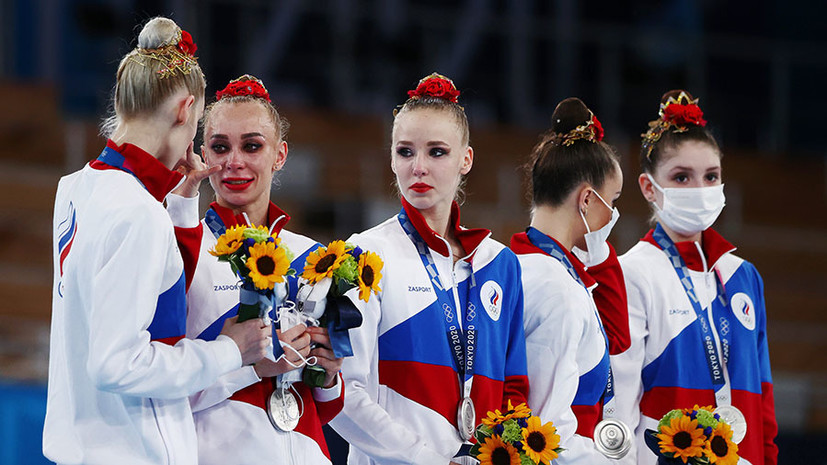 Второе серебро: как Россия вслед за индивидуальным проиграла групповое многоборье на Олимпиаде в Токио