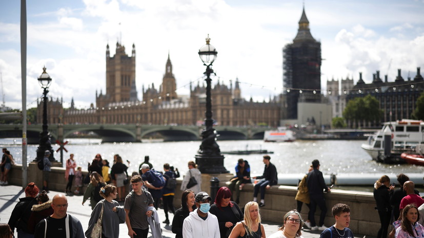 За сутки в Британии зафиксировали более 27 тысяч случаев коронавируса