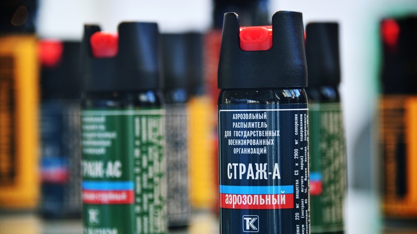 В России предложили ограничить продажу газовых баллончиков физлицам