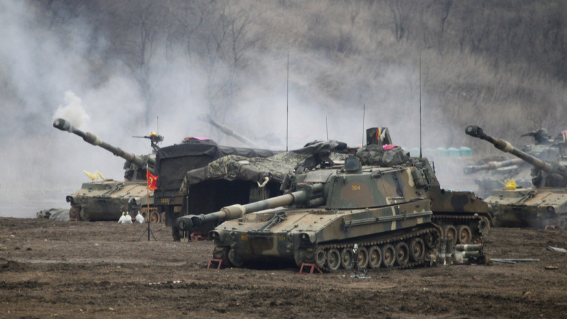 В КНДР прокомментировали решение Южной Кореи и США о военных учениях