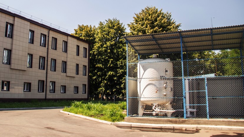 В больнице Владикавказа построят новую систему подачи кислорода