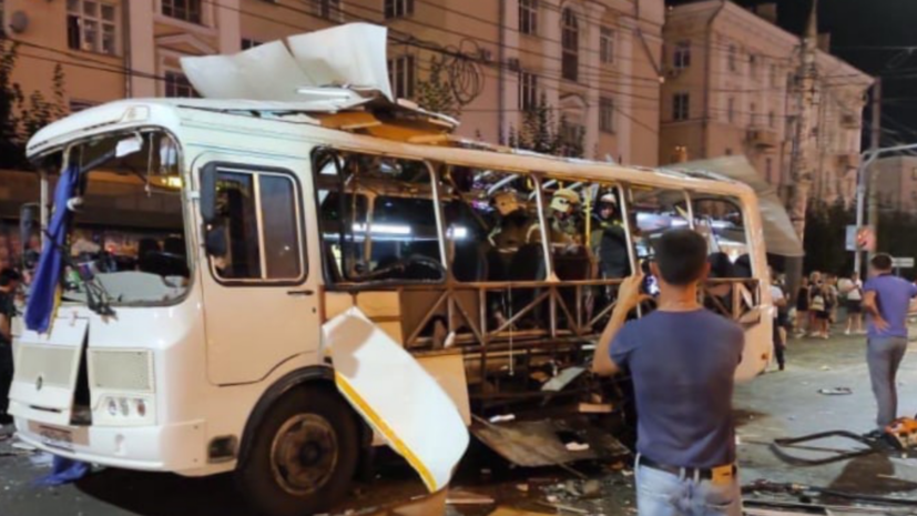 Число пострадавших при взрыве в воронежском автобусе возросло до 14