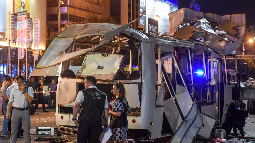 Источник: взрывоопасный предмет в воронежском автобусе мог находиться в печке салона