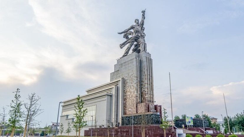 Смотровая площадка на крыше павильона «Рабочий и колхозница» откроется 19 августа