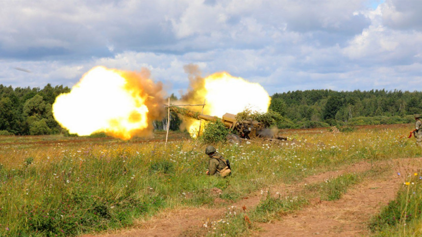 Артиллеристы Балтфлота провели учения с использованием беспилотников