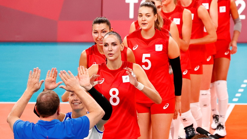 Женская сборная России по волейболу победила Францию в стартовом матче чемпионата Европы