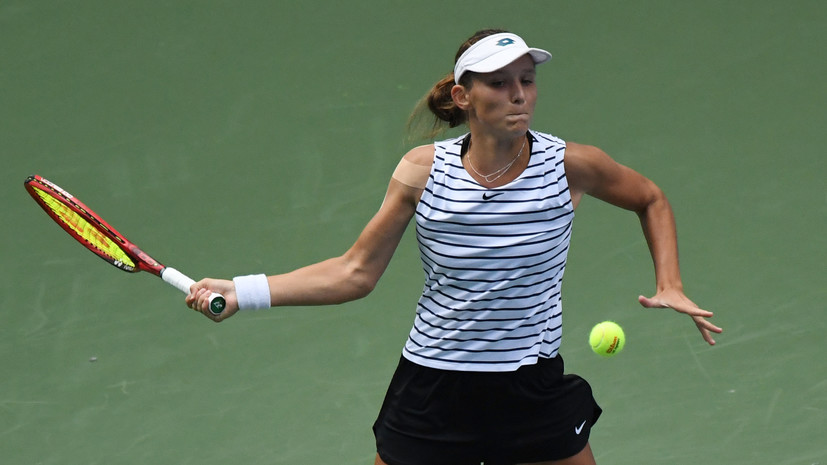 Теннисистка Грачёва вышла в полуфинал турнира WTA в Чикаго