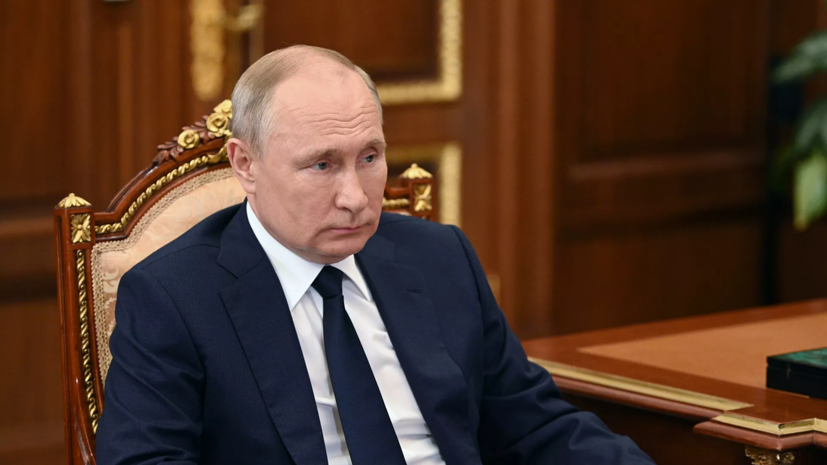 Путин выразил соболезнования в связи с последствиями взрывов на складе в Казахстане
