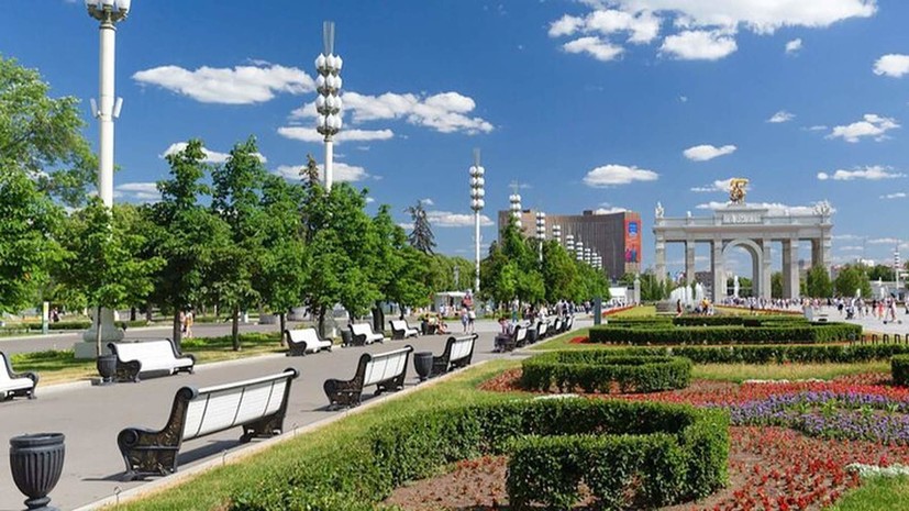 В Москве рассказали о сохранении природного ландшафта ВДНХ