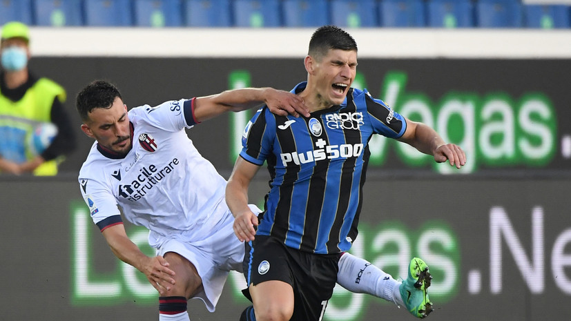 «Аталанта» и «Болонья» сыграли вничью в матче Серии А, Миранчук вышел на замену
