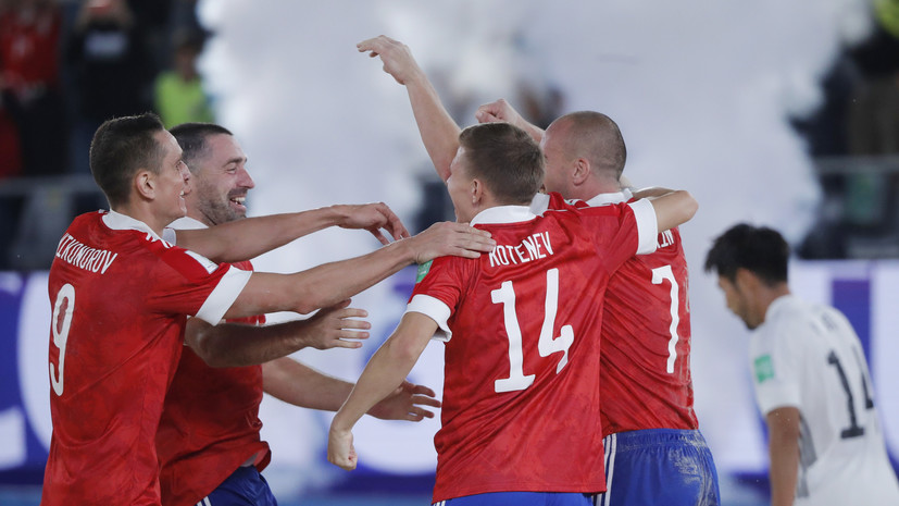 Свищёв считает, что игроки сборной России по пляжному футболу достойны звания заслуженных мастеров спорта